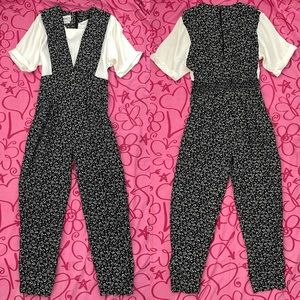 vintage 90’s floral jumpsuit
